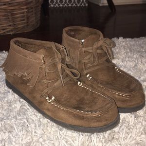 American Eagle Moccasin Booties
